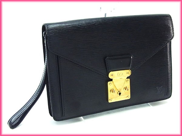 ルイヴィトン Louis Vuitton セカンドバッグ クラッチバッグ メンズ可 セリエドラゴンヌ エピ M52612 ノワール(ブラック) エピレザー (あす楽対応)激安 セール【中古】 Y216 ルイヴィトン Louis Vuitton セカンドバッグ クラッチバッグ メンズ可 セリエドラゴンヌ エピ M52612 ノワール(ブラック) エピレザー (あす楽対応)激安 セール【中古】 Y216