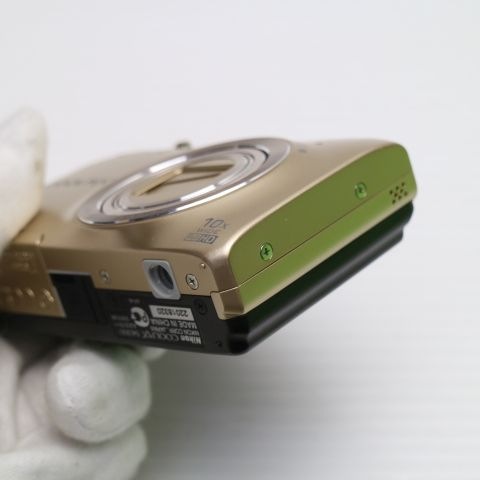 超美品 COOLPIX S6300 エレガントゴールド デジカメ Nikon 25 【公式通販】