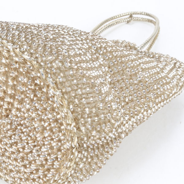 Qoo10] アンテプリマ 美品 ワイヤーバッグ フラワー ラインス