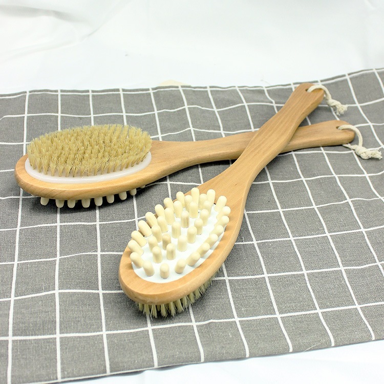 37cm Hemu バスブラシ両面マッサージブラシテンプルブラシ木製マッサージブラシ長柄バスブラシたわしバスブラシ 37cm Hemu バスブラシ両面マッサージブラシテンプルブラシ木製マッサージブラシ長柄バスブラシたわしバスブラシ