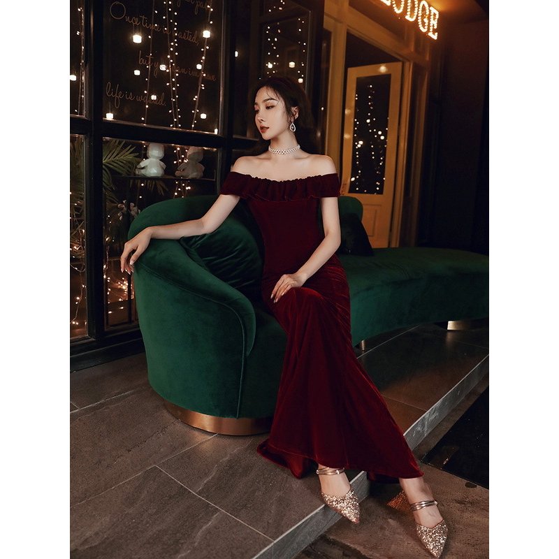 パーティードレス ワンピース ウェディングドレス 結婚式 成人式 パーティー 秋冬 姫系 オフショル パーティードレス ワンピース ウェディングドレス 結婚式 成人式 パーティー 秋冬 姫系 オフショル