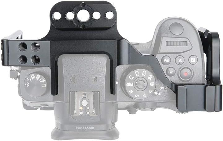 カメラケージ Panasonic Lumix GH5M2 / GH5II GH5S/ 専用 拡張カメラケージ拡張撮影設備 アクセサリー 滑り止ゴム付き 軽量( GH5 ケージ-191)