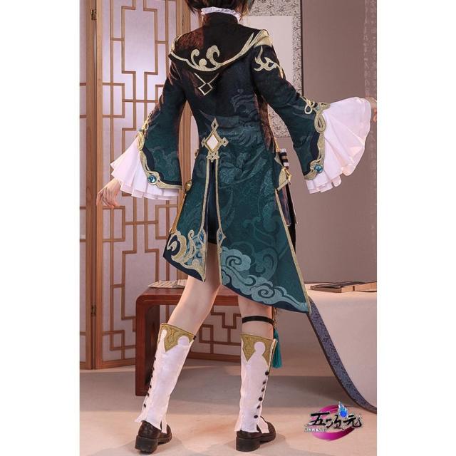 三分妄想 原神 コスプレ 行秋 ユクアキ 衣装 ウィッグ 靴 追加可 三分妄想 原神 コスプレ 行秋 ユクアキ 衣装 ウィッグ 靴 追加可