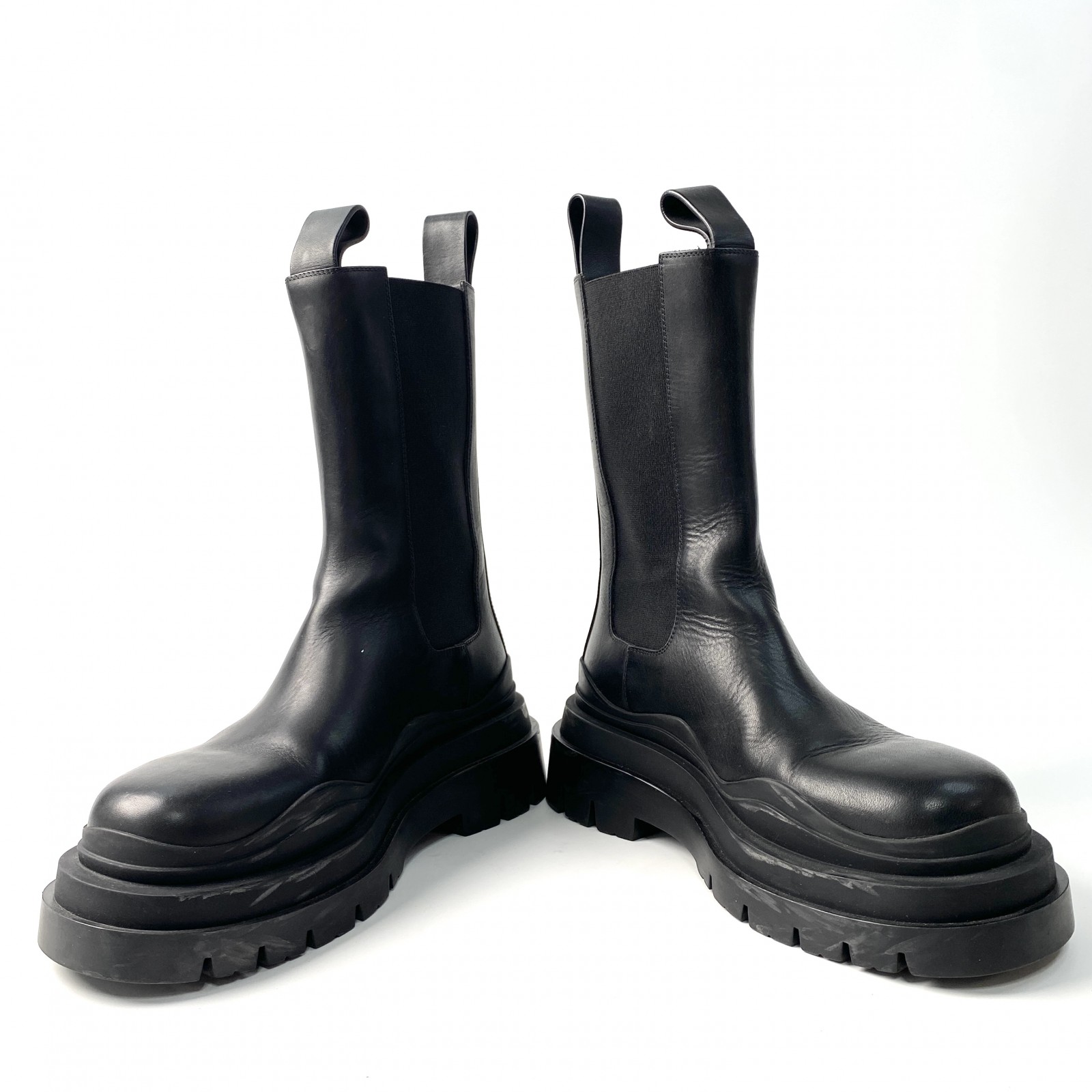 BOTTEGA VENETA サイドゴアブーツ サイズ35 BOTTEGA VENETA(ボッテガヴェネタ) サイドゴアブーツ ブラック サイズ