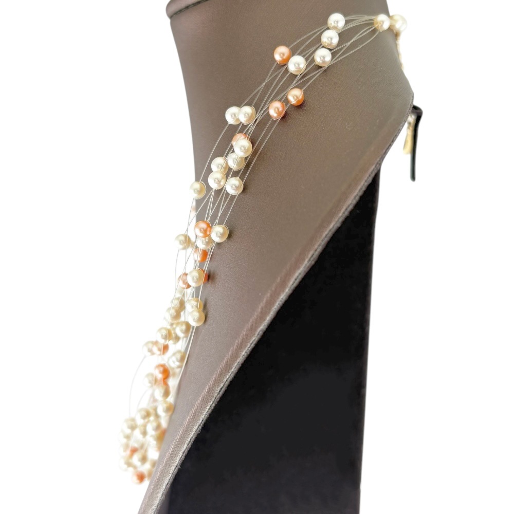 タサキ ネックレス 18金 K18イエローゴールド パール TASAKI 中古 美品