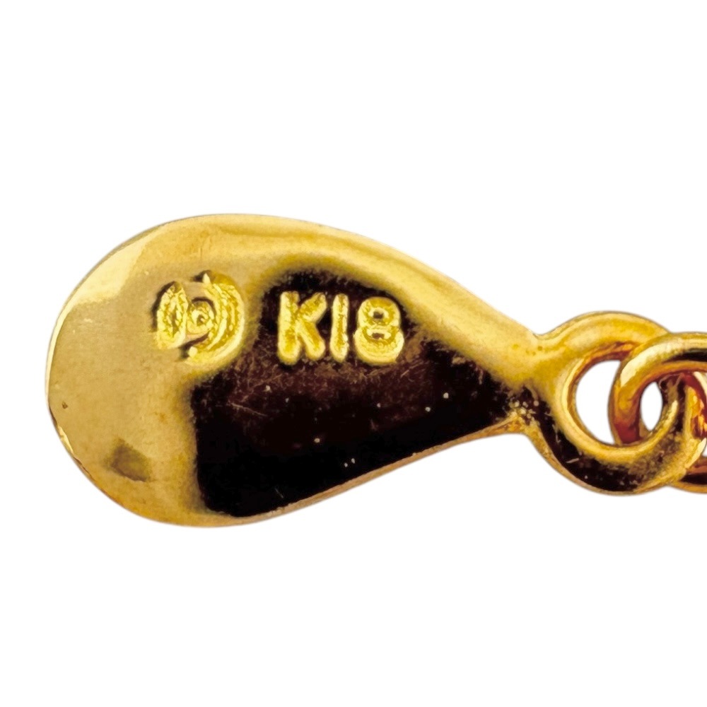 タサキ ネックレス 18金 K18イエローゴールド パール TASAKI 中古 美品