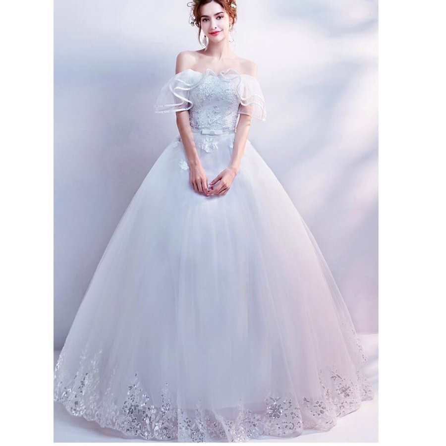 ロング丈ドレス パーティードレス 上品 ウエディングドレス aラインワンピース 大人 高級感 演奏会