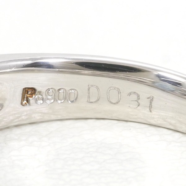 PT900 プラチナ リング 10.5号 ブルートパーズ 0.70 ダイヤ 0.31 中古 PT900 プラチナ リング 10.5号 ブルートパーズ 0.70 ダイヤ 0.31 中古
