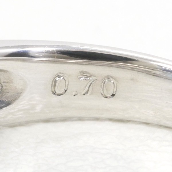PT900 プラチナ リング 10.5号 ブルートパーズ 0.70 ダイヤ 0.31 中古 PT900 プラチナ リング 10.5号 ブルートパーズ 0.70 ダイヤ 0.31 中古