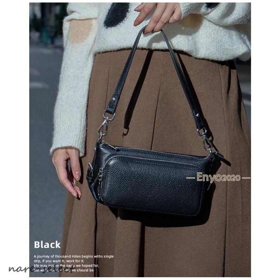 (girl shop)新品販売 お財布ポシェット レディース ショルダーバッグ 肩掛け ウォレットバッグ マザーズバッグ ポケット 本革 斜めがけバッグ レザー 2way 横長 コン 2枚購入で200