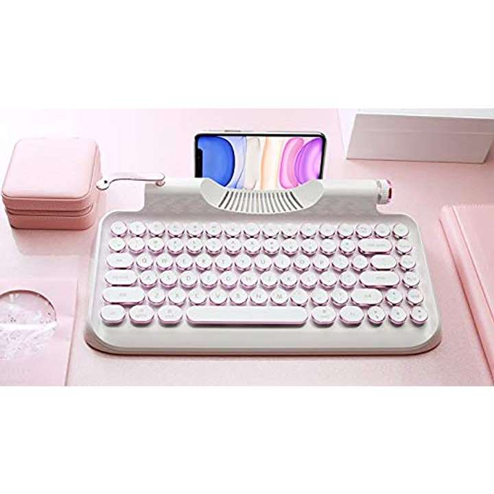 大人気格安 メカニカルキーボード(白) : タブレット・パソコン 通販新作