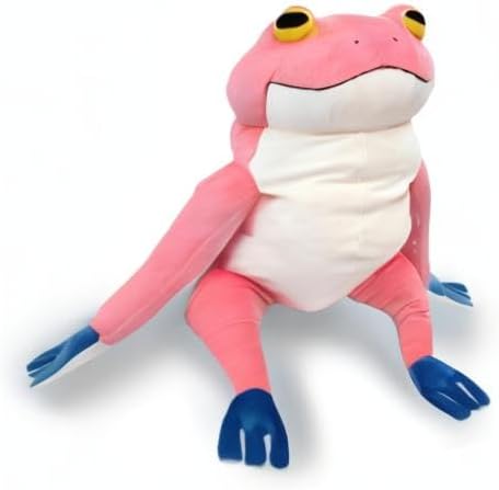 シナダグローバル もちシリーズ もちかえる ピンク (XL) 35×35×50cm ぬいぐるみ カエル アニマル MOKR-0880P