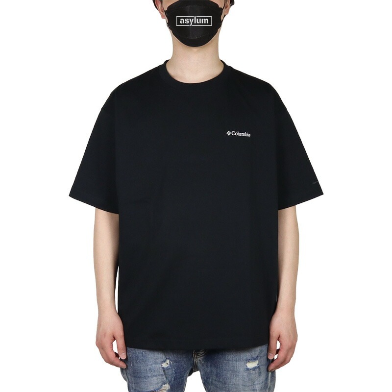 コロンビア Tシャツ COLUMBIA 半袖 トップス メンズ レディース ブランド 大きいサイズ おしゃれ おすすめ 人気 黒 白 ホワイト ブラック M L XL