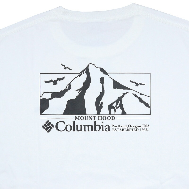 コロンビア Tシャツ COLUMBIA 半袖 トップス メンズ レディース ブランド 大きいサイズ おしゃれ おすすめ 人気 黒 白 ホワイト ブラック M L XL