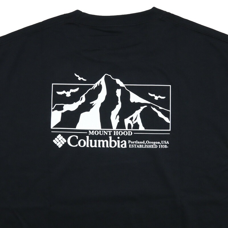 コロンビア Tシャツ COLUMBIA 半袖 トップス メンズ レディース ブランド 大きいサイズ おしゃれ おすすめ 人気 黒 白 ホワイト ブラック M L XL