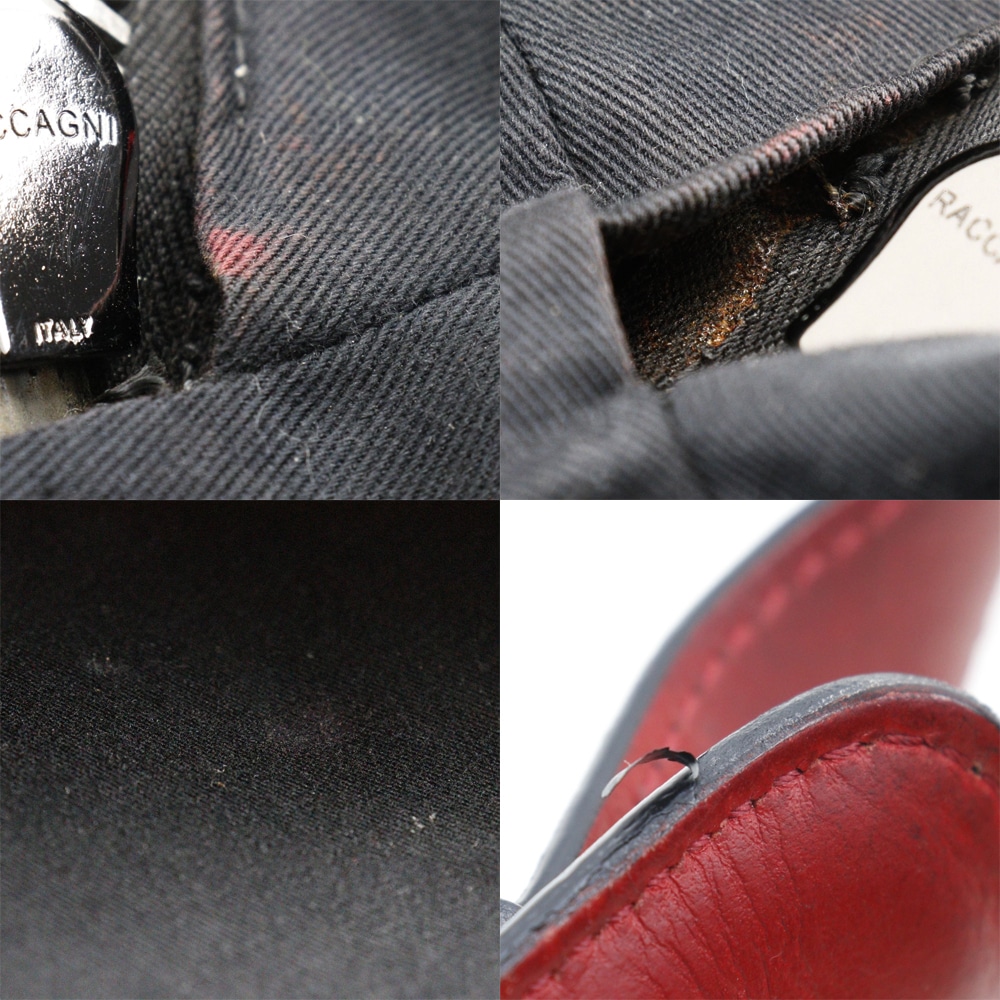 スパイクスタッズ アポルビ 1165002 リュックデイパック カーフ 黒 メンズ 中古品 スパイクスタッズ アポルビ 1165002 リュックデイパック カーフ 黒 メンズ 中古品