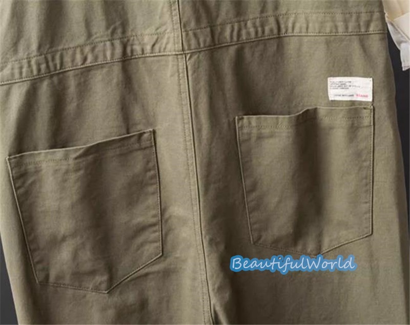 サロペット メンズ オーバーオール つなぎ オールインワン無地 サスペンダー ストリートアメカジ 作業服 春秋 お洒落24bdk18 サロペット メンズ オーバーオール つなぎ オールインワン無地 サスペンダー ストリートアメカジ 作業服 春秋 お洒落24bdk18
