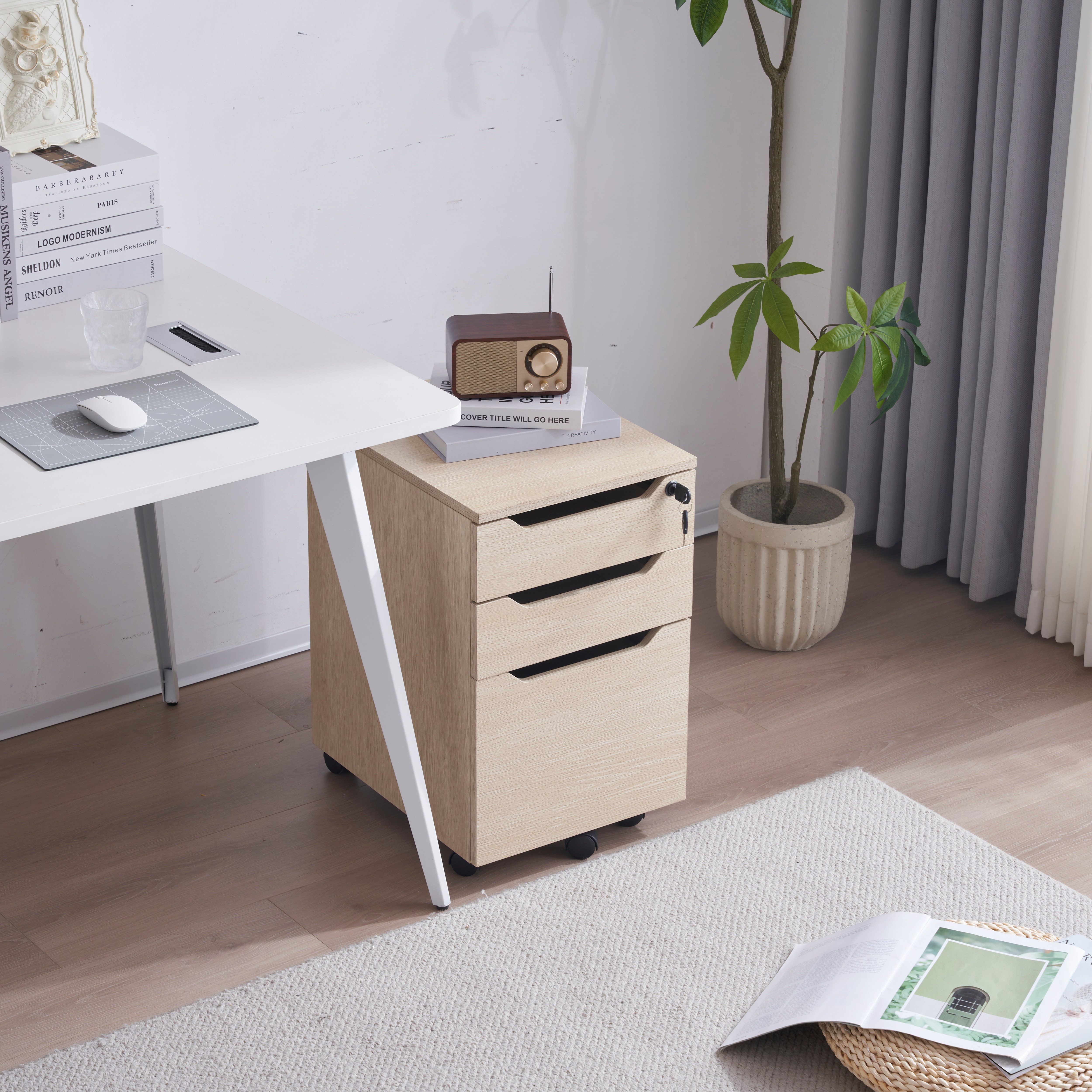 【国内出荷-送.料.無.料】【人気商品】デスクワゴンサイドワゴンラック鍵付きキャスター付き脇机オフィス~49 【国内出荷-送.料.無.料】【人気商品】デスクワゴンサイドワゴンラック鍵付きキャスター付き脇机オフィス~49