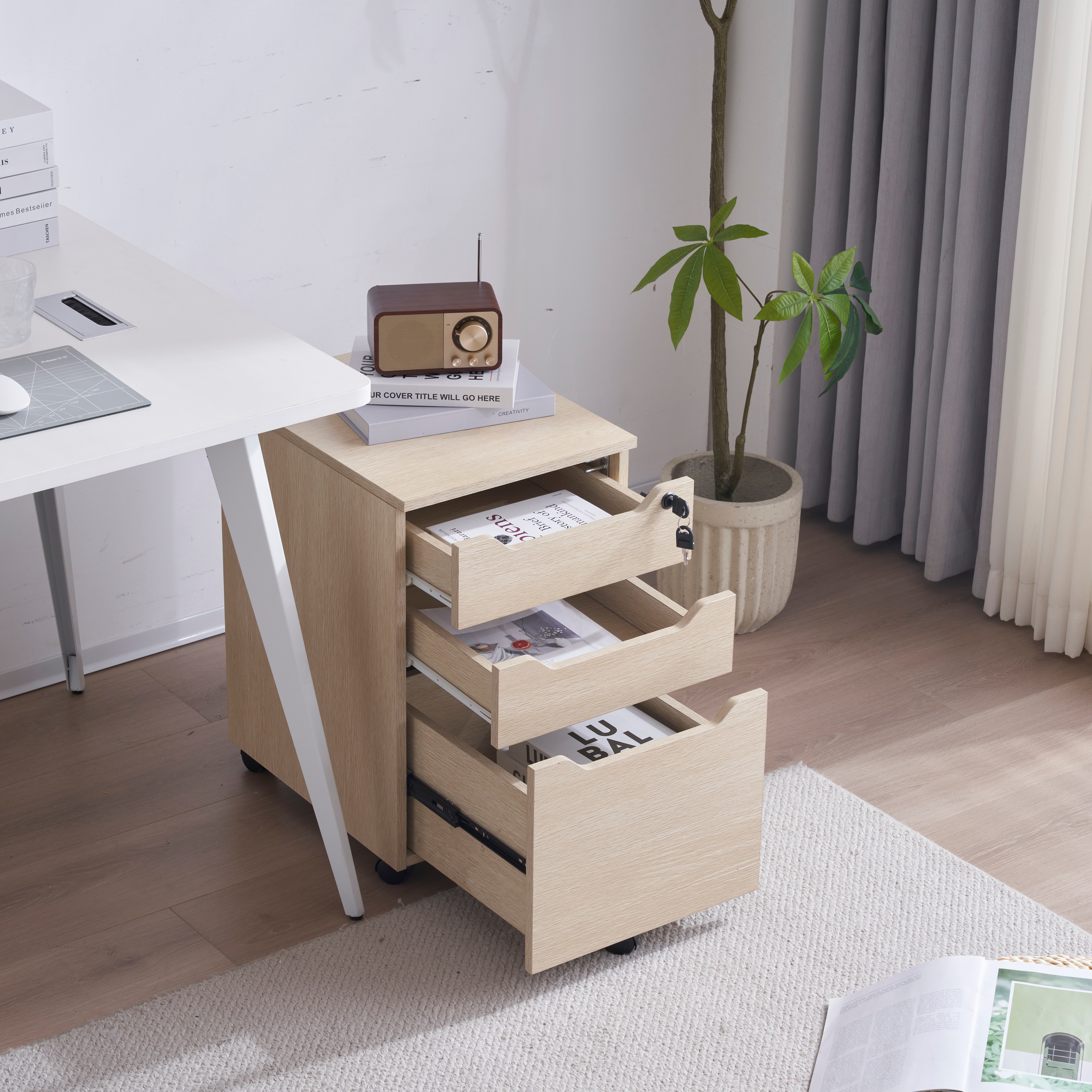 【国内出荷-送.料.無.料】【人気商品】デスクワゴンサイドワゴンラック鍵付きキャスター付き脇机オフィス~49 【国内出荷-送.料.無.料】【人気商品】デスクワゴンサイドワゴンラック鍵付きキャスター付き脇机オフィス~49