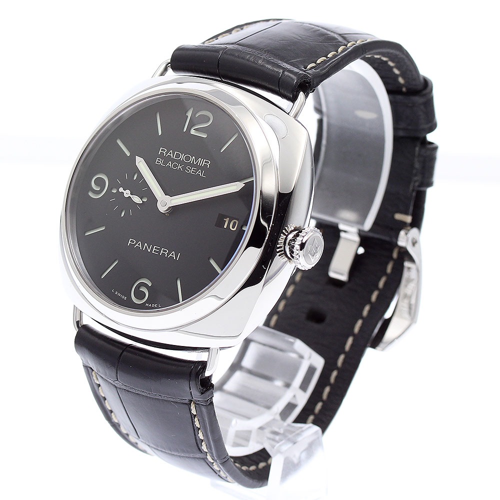 パネライ PANERAI PAM00388 ラジオミール ブラックシール デイト 自動巻き メンズ _869086【中古】 パネライ PANERAI PAM00388 ラジオミール ブラックシール デイト 自動巻き メンズ _869086【中古】