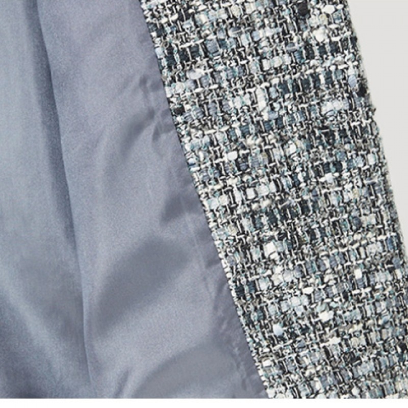 [Shes Miss] グリッターパッチポケットツイードジャケット_SWWJKP12100_NA