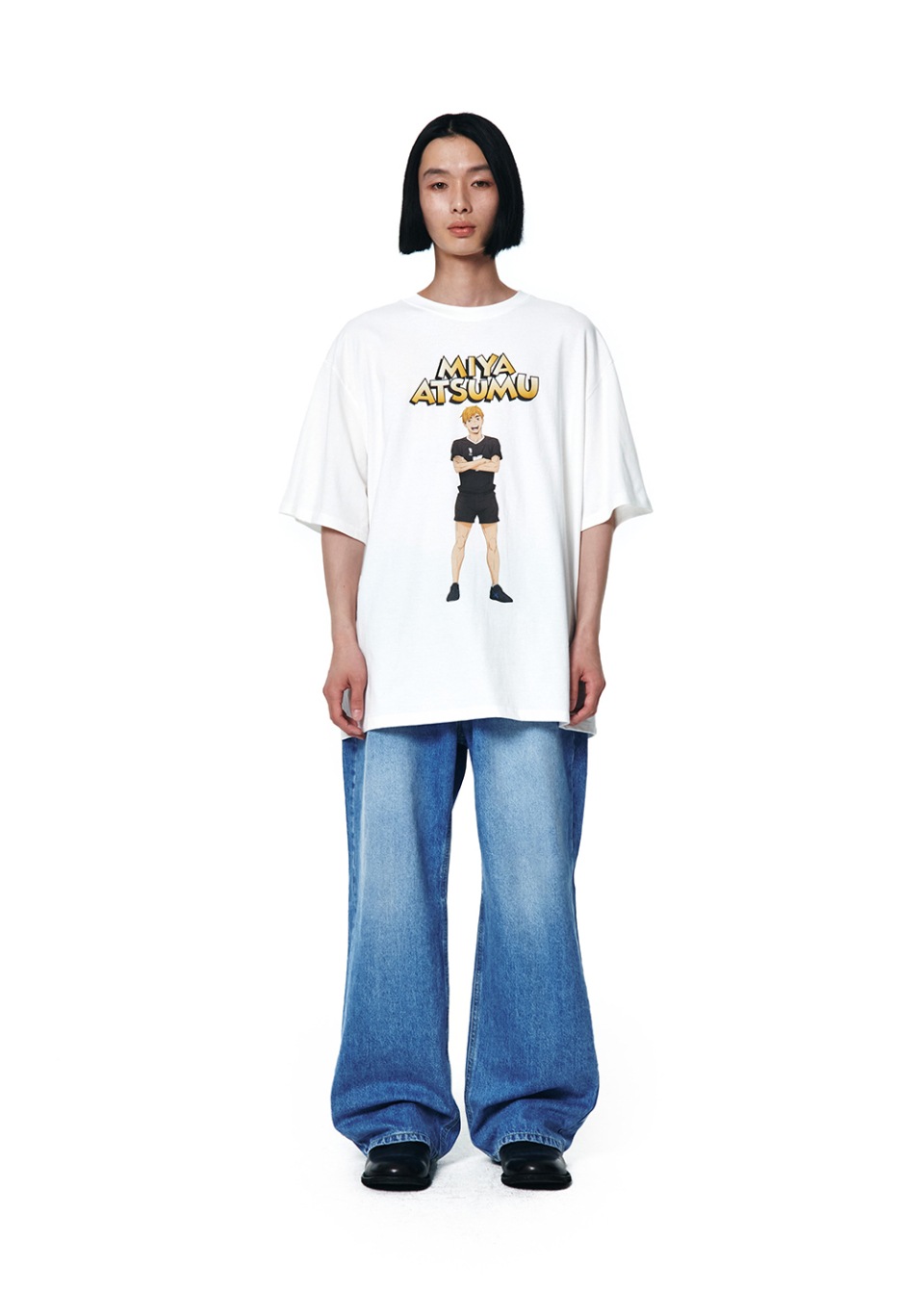【EERST】ハイキュー!! Standing HF T-shirt [White_Osamu] 5116+6ydkxL._SY350_QL65_.jpg