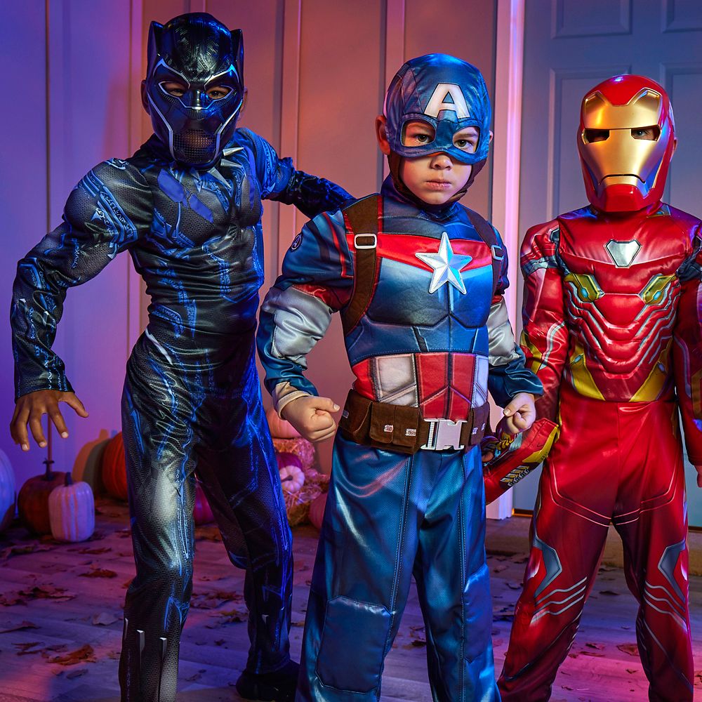 ディズニーブラックパンサーライトアップコスチューム子供用