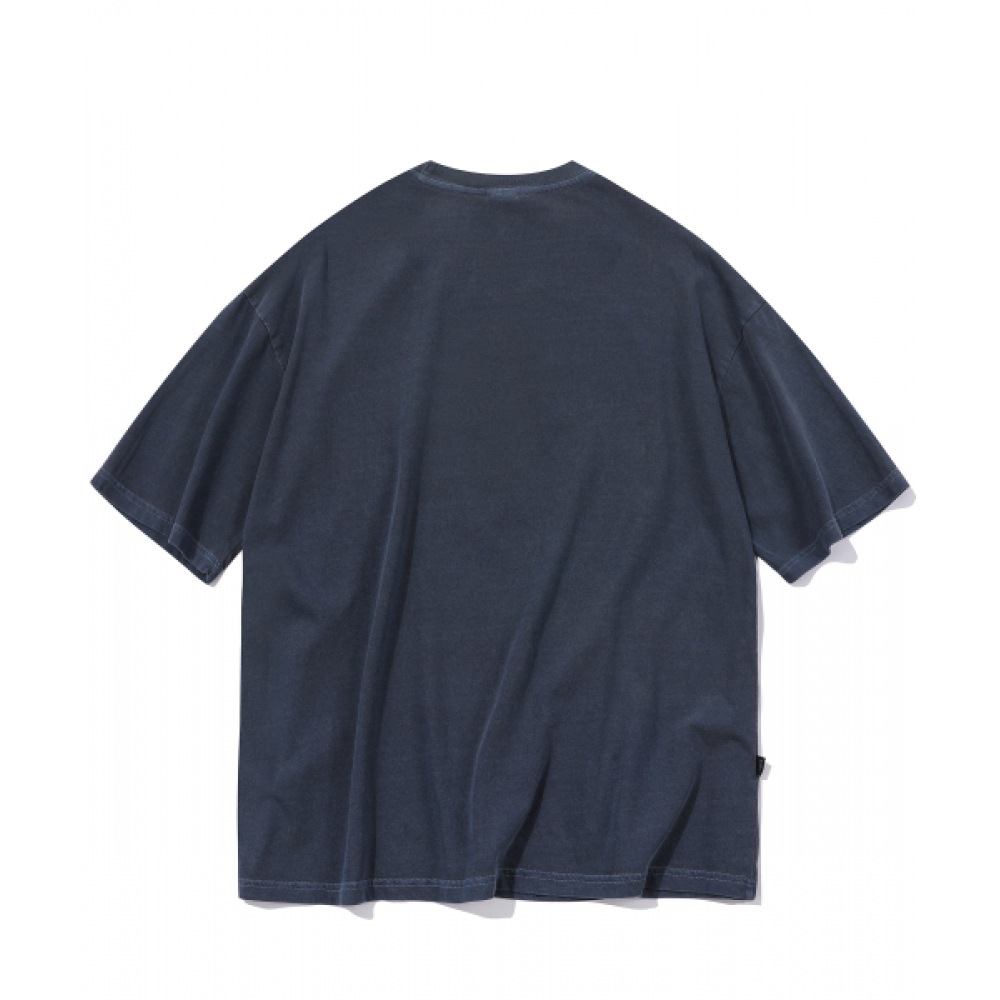 CPGN スタジオハフホッピーピグメントショートスリーブ T シャツダークブルー