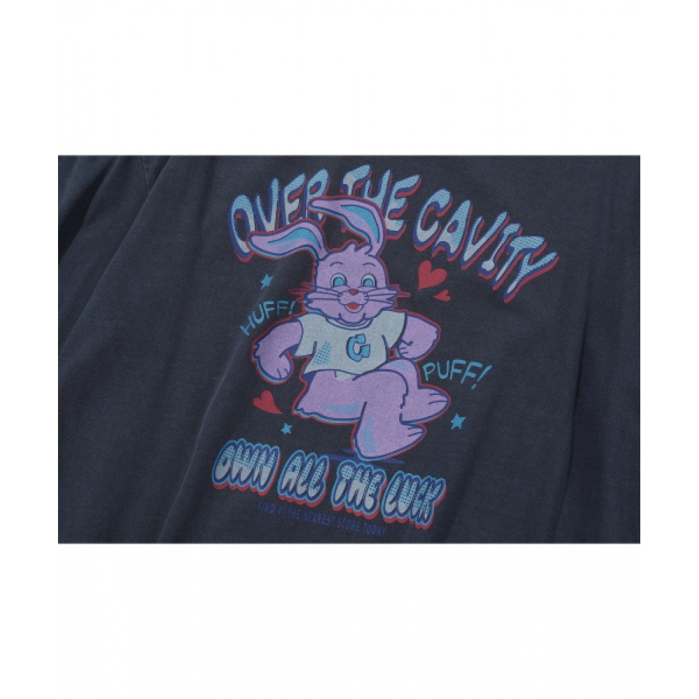 CPGN スタジオハフホッピーピグメントショートスリーブ T シャツダークブルー