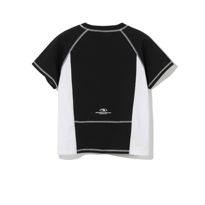 CODEGERY (女性) ユーティリティラウンドインシジョンショートスリーブ Tシャツ_2COLOR CODEGERY (女性) ユーティリティラウンドインシジョンショートスリーブ Tシャツ_2COLOR