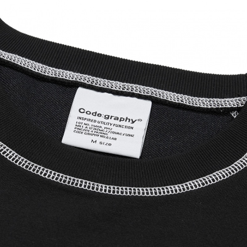 CODEGERY (女性) ユーティリティラウンドインシジョンショートスリーブ Tシャツ_2COLOR CODEGERY (女性) ユーティリティラウンドインシジョンショートスリーブ Tシャツ_2COLOR