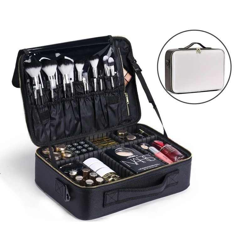 【1つ買うと10個無料】化粧ポーチ化粧ポーチ皮質大容量収納バッグ携帯旅行のハンドバッグ化粧品収納バッグPU皮紋刺繍道具箱化粧ポーチ化粧ポーチ-大容量 【1つ買うと10個無料】化粧ポーチ化粧ポーチ皮質大容量収納バッグ携帯旅行のハンドバッグ化粧品収納バッグPU皮紋刺繍道具箱化粧ポーチ化粧ポーチ-大容量