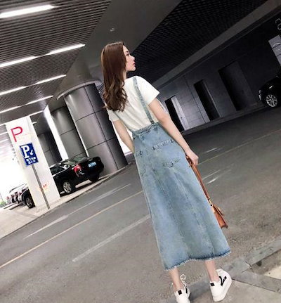 春新作 春服 デニムAラインワンピース デニム ノースリーブ Aライン ボタン ロング ガーリー デート お出かけ 春新作 春服 デニムAラインワンピース デニム ノースリーブ Aライン ボタン ロング ガーリー デート お出かけ