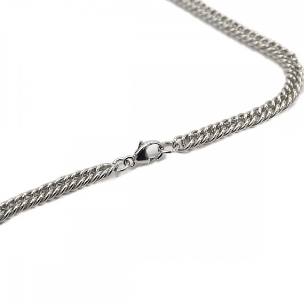 エケストルPM ネックレス GP レザー シルバー レディース【Aランク】 エケストルPM ネックレス GP レザー シルバー レディース【Aランク】