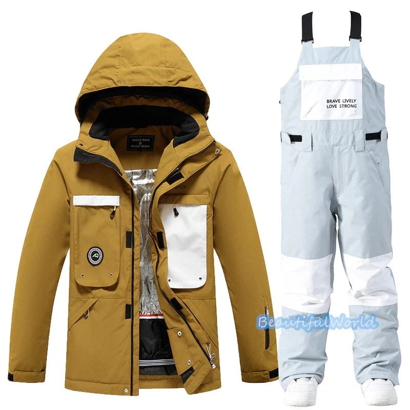 スノーボードウェア 上下セット スキーウェア メンズ レディース セットアップ 男女兼用 スノボウェア スノーボード ジャケット パンツ 撥水防風 保温 雪遊び 暖かいH8 スノーボードウェア 上下セット スキーウェア メンズ レディース セットアップ 男女兼用 スノボウェア スノーボード ジャケット パンツ 撥水防風 保温 雪遊び 暖かいH8