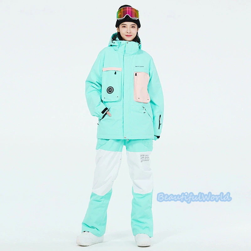 スノーボードウェア 上下セット スキーウェア メンズ レディース セットアップ 男女兼用 スノボウェア スノーボード ジャケット パンツ 撥水防風 保温 雪遊び 暖かいH8 スノーボードウェア 上下セット スキーウェア メンズ レディース セットアップ 男女兼用 スノボウェア スノーボード ジャケット パンツ 撥水防風 保温 雪遊び 暖かいH8