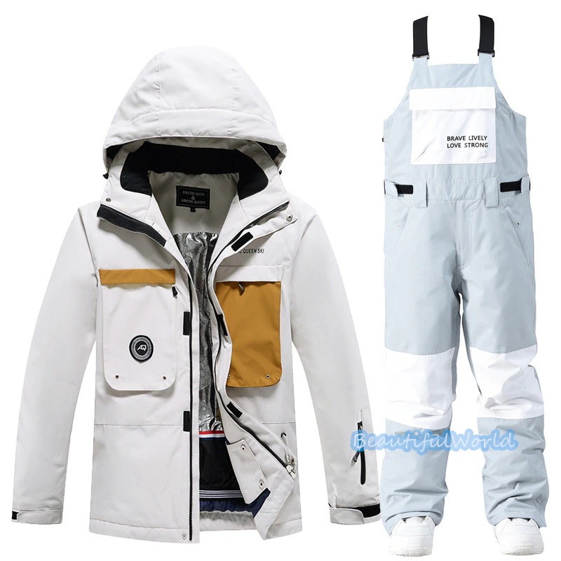 スノーボードウェア 上下セット スキーウェア メンズ レディース セットアップ 男女兼用 スノボウェア スノーボード ジャケット パンツ 撥水防風 保温 雪遊び 暖かいH8 スノーボードウェア 上下セット スキーウェア メンズ レディース セットアップ 男女兼用 スノボウェア スノーボード ジャケット パンツ 撥水防風 保温 雪遊び 暖かいH8