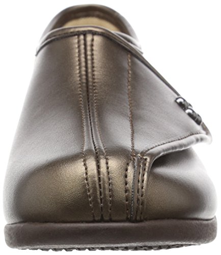 [快歩主義] 介護シューズ 軽量 転倒予防 リハビリ 幅広3E KHS L011 レディース ブロンズスムース 23.5 cm 3E