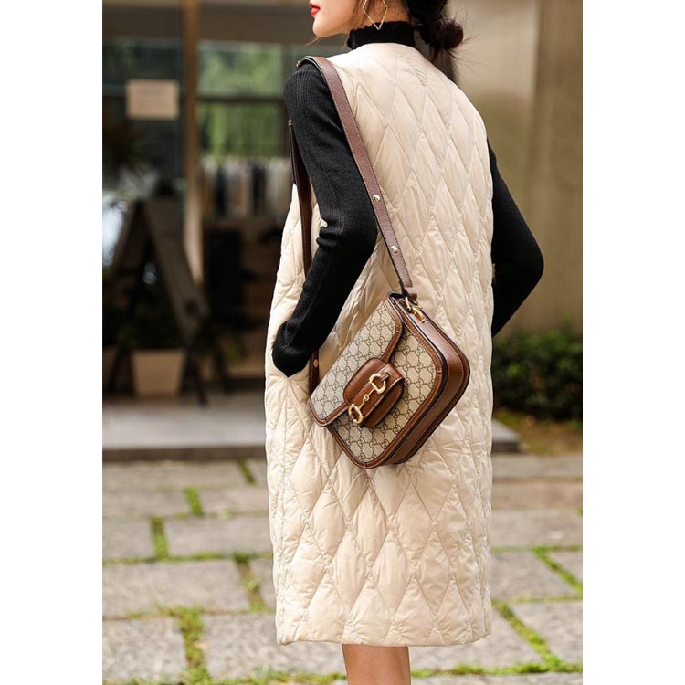 キルティングベストロングレディース中綿ベスト丸首キルティングコート中綿コートノーカラーキルト中綿インナーベストライナーベストダウン風薄軽量秋冬トップス大人カジュアルあたっか防寒無地304050