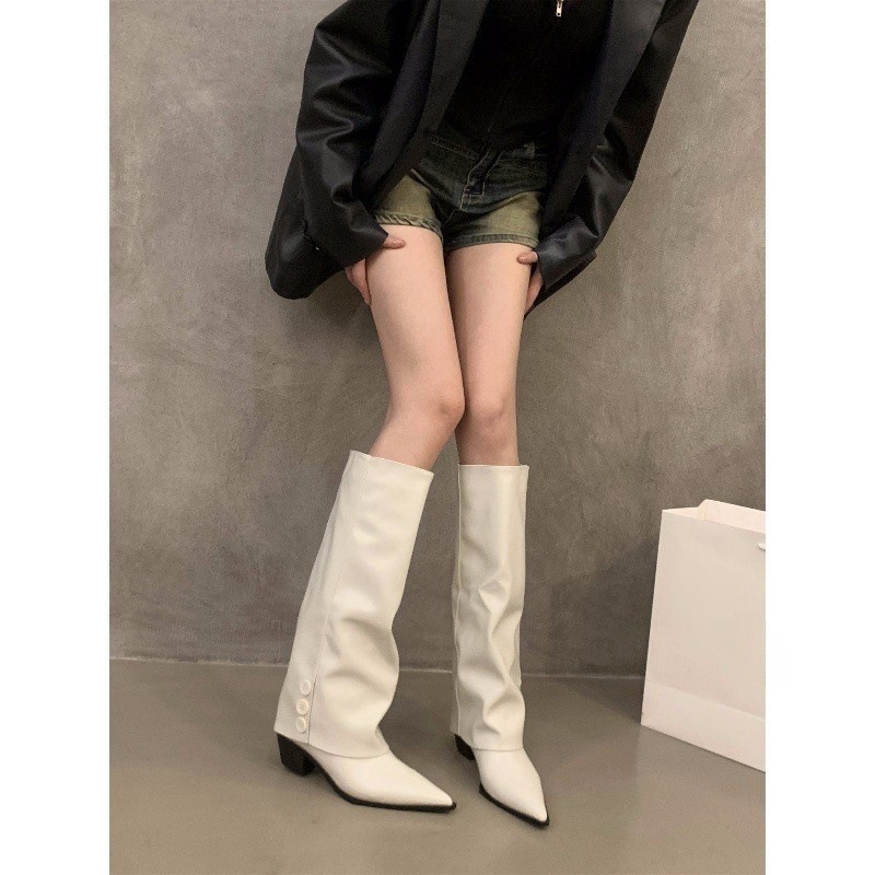 【急速発送】スエード調靴 黒 スエード マーディンブーツ ーシューズ ハイヒールブーツ ブーツ レディース ロングブーツ 冬 新作