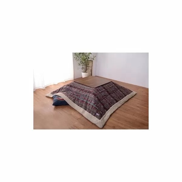 東谷 コタツテーブル KT-107 W75D75H38 ブラウン