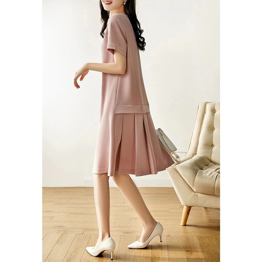 ワンピース レディース 40代 きれいめ 膝丈ワンピース 新作 半袖ワンピース 黒 チュニック Aラインスカートオシャレ韓国風 大人 通勤L ゆったり 30代 ワンピース レディース 40代 きれいめ 膝丈ワンピース 新作 半袖ワンピース 黒 チュニック Aラインスカートオシャレ韓国風 大人 通勤L ゆったり 30代