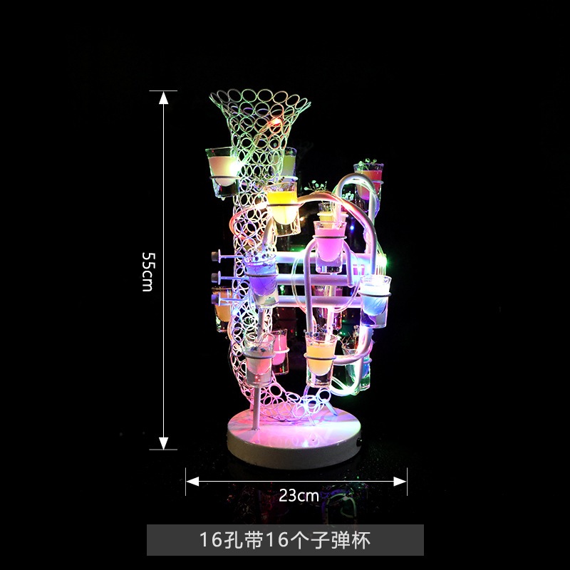 カクテル弾丸1杯のバーktvパーティーインターネットセレブセレブセレブバーハート型装置充電照明カップホルダー カクテル弾丸1杯のバーktvパーティーインターネットセレブセレブセレブバーハート型装置充電照明カップホルダー