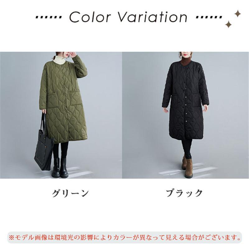 超人気キルティングコートレディースアウターロングコート体型カバージャケット中綿コート軽いゆったり無地あったか暖か防風お洒落 超人気キルティングコートレディースアウターロングコート体型カバージャケット中綿コート軽いゆったり無地あったか暖か防風お洒落