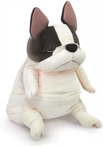 シナダグローバル もちシリーズ もちぶる パイド (XL) 35×35×50cm ぬいぐるみ ブルドッグ アニマル MOBU-0880PY