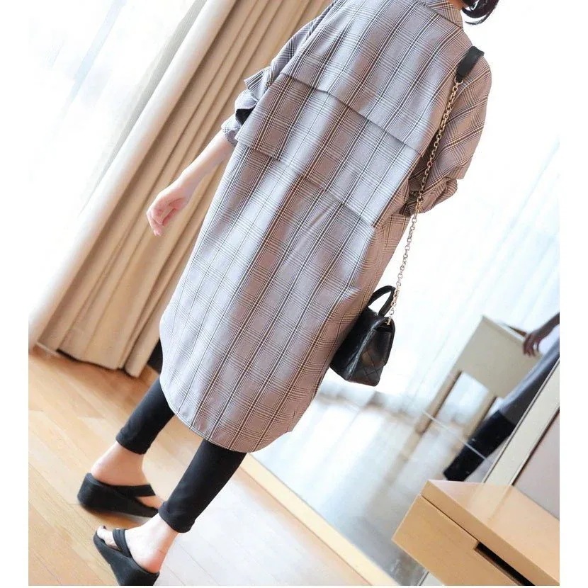 カジュアル 膝丈ワンピース チェック シャツ レディース ボタン止め ゆる シャツワンピース 前開き カジュアル 膝丈ワンピース チェック シャツ レディース ボタン止め ゆる シャツワンピース 前開き