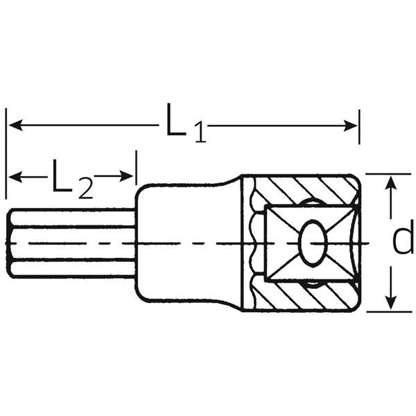 STAHLWILLE(スタビレー) 54A-5/8 (1/2SQ)インヘックスソケット (03450036) STAHLWILLE(スタビレー) 54A-5/8 (1/2SQ)インヘックスソケット (03450036)