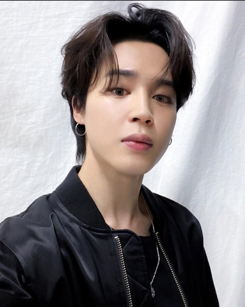 BTS JIMIN ジミン着用】N349 シルバーネックレスアクセサリー