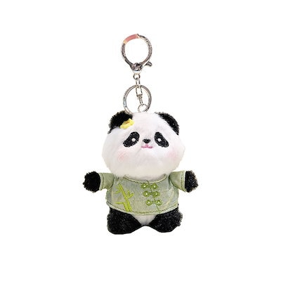 中国雑貨　パンダ　ブックマーク　ストラップセット 中国雑貨パンダブックマークストラップセット