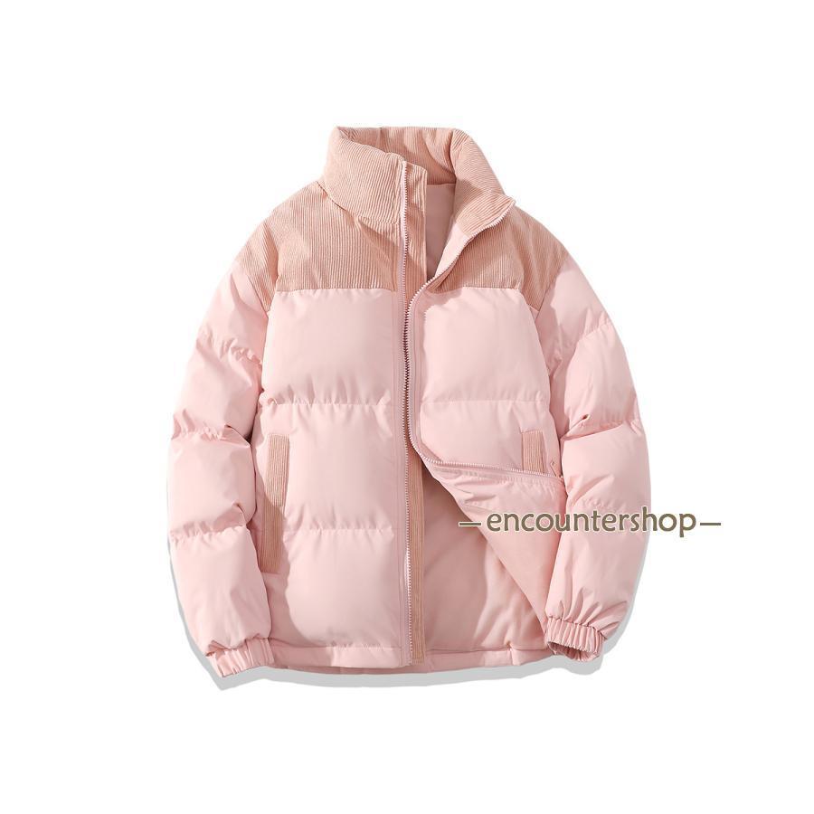 万能流行感 中綿ジャケット メンズ ダウンジャケット 立ち襟 オフィス 配色切り替え 厚手 上品 アウトドア 防寒 暖かい 体型カバー